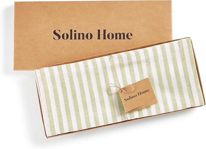 Solino Home Linen Table Runner 72 Inches Long - Image 6