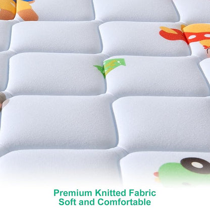 Premium Baby Mattress for Crib and Toddler Bed, 100% Knitted Fabric, Premium - Image 4
