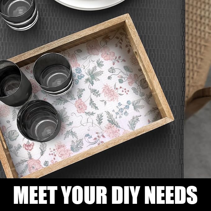 Floral Drawer and Shelf Liner for Cabinets, Non-Adhesive and Strong Non-Slip - Image 7