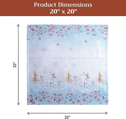 Maison d' Hermine Cloth Napkins Set of 4 100% Cotton - Image 7
