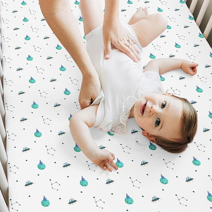 KeaBabies 2-Pack Baby Crib Sheets - Image 9