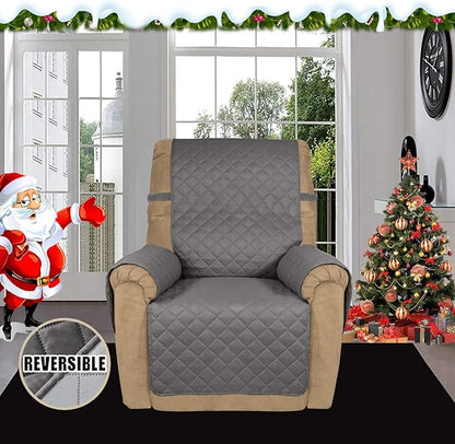 Easy-Going Recliner Sofa Slipcover Reversible Sofa Cover Water Resistant Couch - Image 2