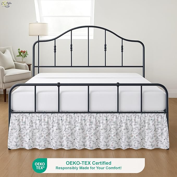 Cottington Lane Ruffled Bed Skirt King Size - Image 2