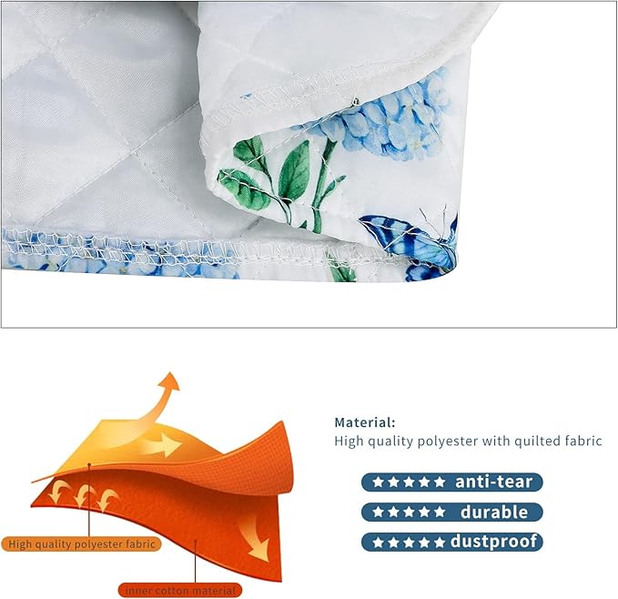 Stand Mixer Cover, Hydrangea Kitchen Mixer Cover Compatible - Image 5