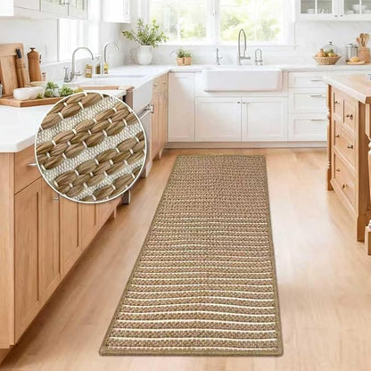 Long Bathroom Rug, Boho Kitchen Mats - Image 2