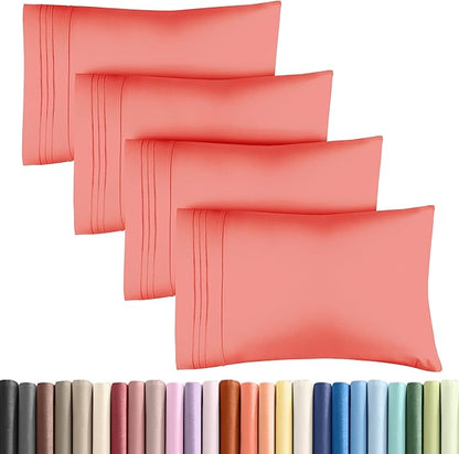 King Pillow Cases Set of 4 by CGKUnlimited