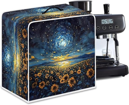 Mumeson Sunflower Starry Coffee Maker Cover Dust Protection Home Kitchen - Image 6