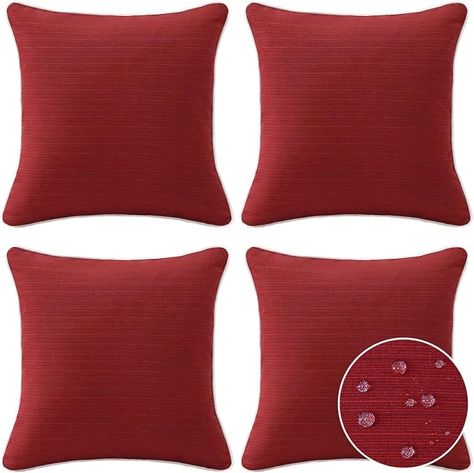 Decorative Outdoor Water Repellent Throw Pillows by Unimatta