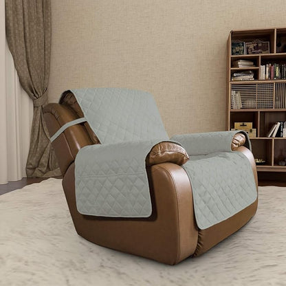 Easy-Going Oversized Recliner Chair Slipcover Reversible Sofa Cover Water - Image 2