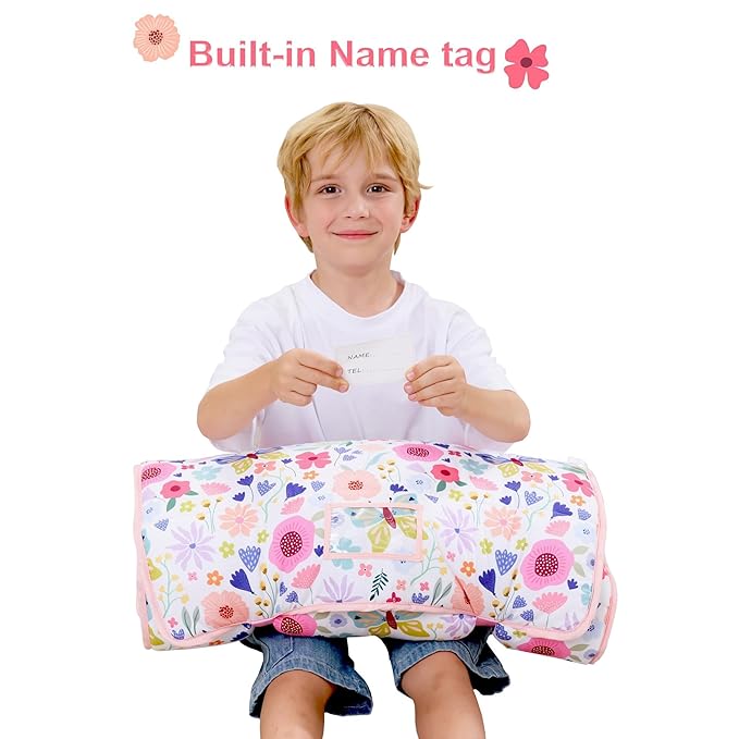 Viviland Toddler Nap Mat, Rolled Sleeping Mats - Image 4