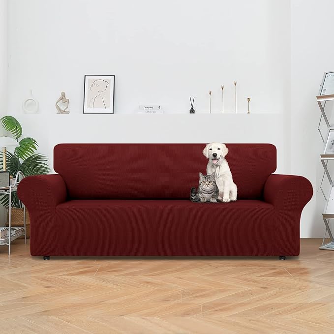 LURKA Stretch Oversized Sofa Slipcovers 1 Piece Couch Covers - Image 2
