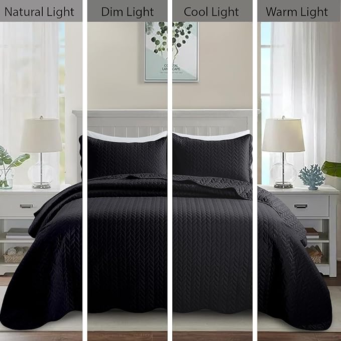 IR Imperial Rooms King Quilt Bedding Set Size + 2 Pillow Shams - Image 6