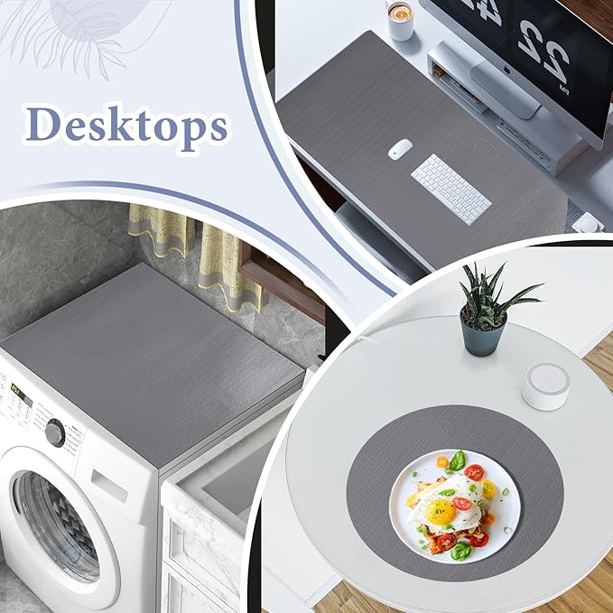 Drawer and Shelf Liner for Kitchen Cabinet: 23 in X 20 Ft Non Slip Waterproof - Image 8