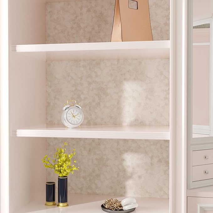 Beige Felt Drawer Liner Self Adhesive Velvet Flocking Liner Roll - Image 6