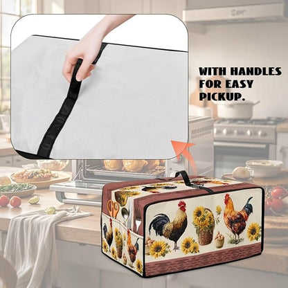 Air Fryer Toaster Oven Dust Cover Washable Convection Oven Cover Farmhouse - Image 4