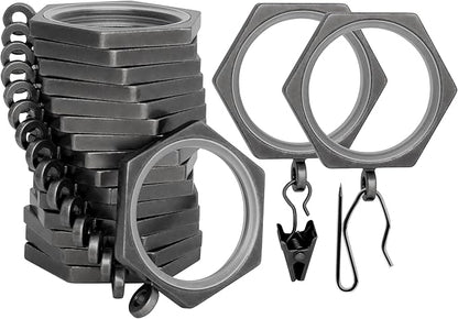 BlastHome® Luxury Curtain Rings by BlastHome