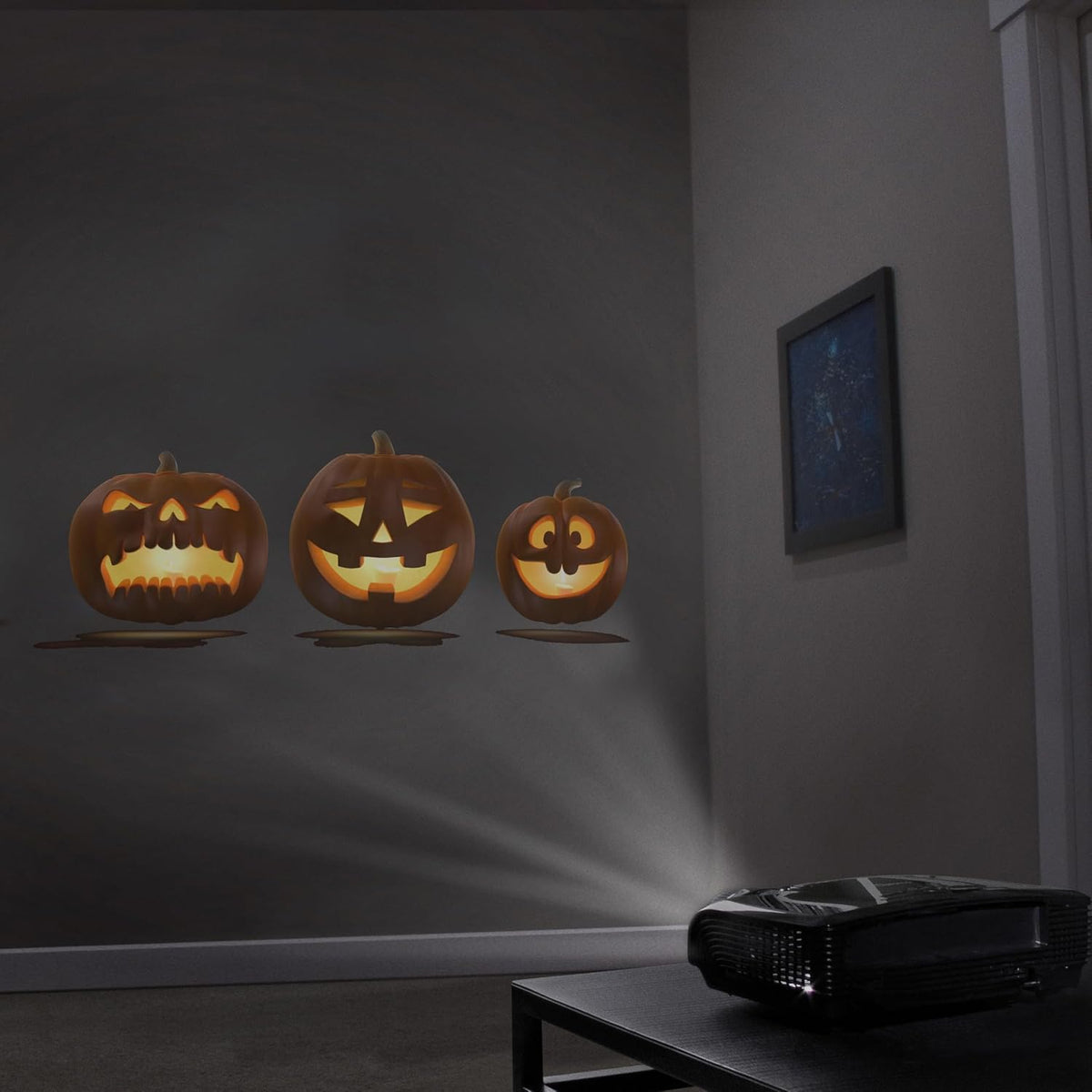 AtmosFX® Halloween Hollusion Digital Decoration on USB Includes 8 Atmosfx Video Effects for Hallloween