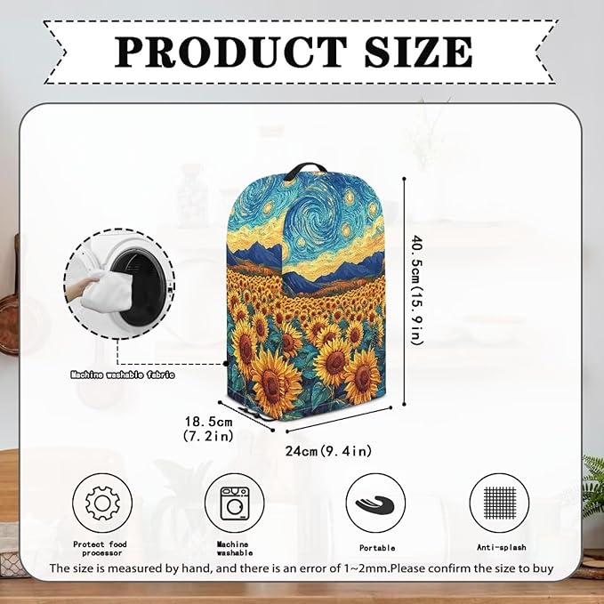Sunflower Pattern Blender Covers - Image 6