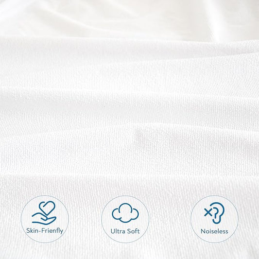 10 Pack Mattress Protector Twin Waterproof Mattress Topper Pad Cover Bed Sheets - Image 5