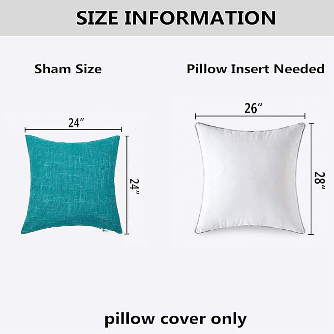 Kevin Textile Decorative Linen Pillowcases - Image 6
