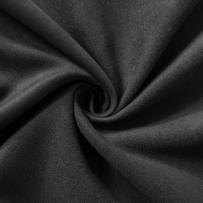 Fancy Homi 2 Packs Black Decorative Throw Pillow Covers 14x14 Inch - Image 5