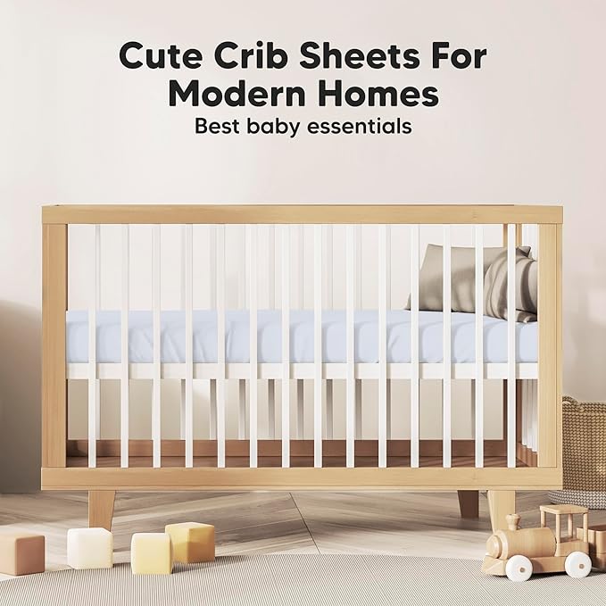 KeaBabies 2-Pack Baby Crib Sheets - Image 8
