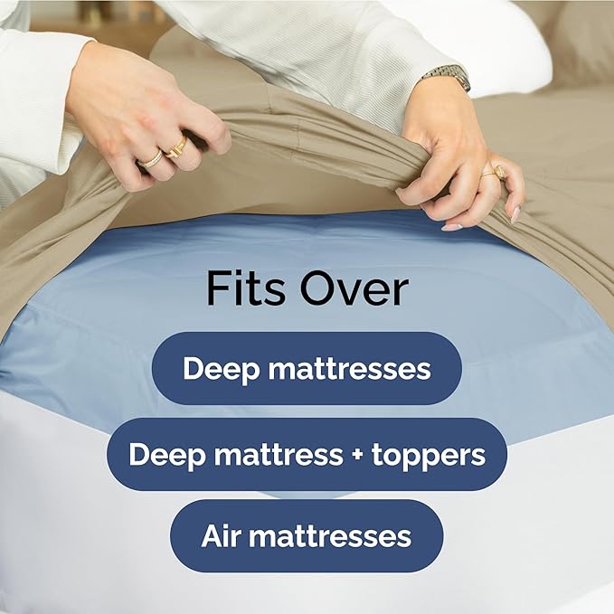 Extra Deep Pocket Twin Sheets - Image 6