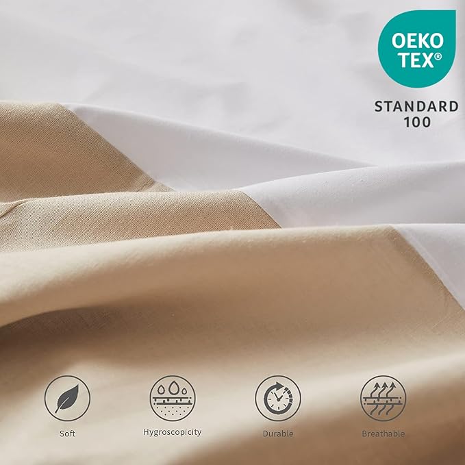 BISELINA French Linen Bed Skirt Split Corner - Image 2