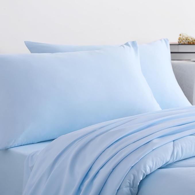 NTBAY Twin Comforter Set with Sheets, 5 Pieces Soft and Breathable Bedding Set - Image 7