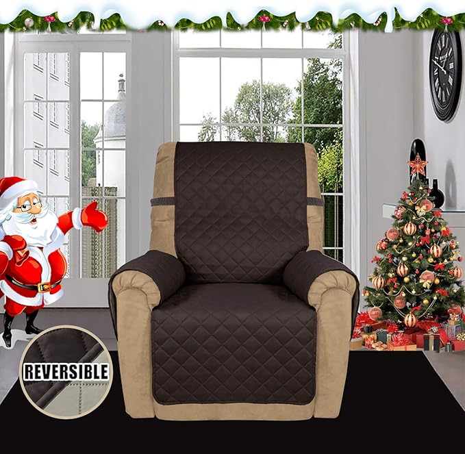 Easy-Going Recliner Sofa Slipcover Reversible Sofa Cover Water Resistant Couch - Image 2