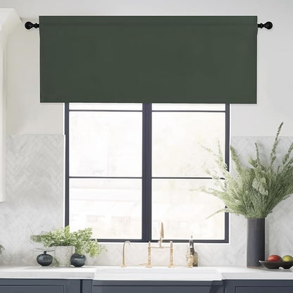 NICETOWN Farmhouse Kitchen Christmas Valance by NICETOWN