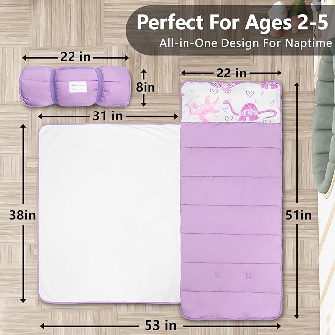 Primlect Lightweight Toddler Nap Mat Perfect - Image 2