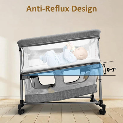 twin bassinet for 2 babies, rocking double bassinet, package contents
