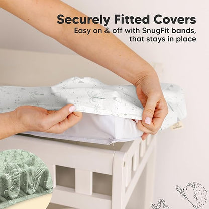 2-Pack Organic Changing Pad Covers - Image 5