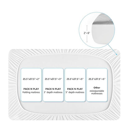 TILLYOU Pack and Play Sheet - Image 3