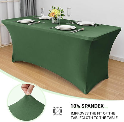 Obstal 8Ft Stretch Spandex Table Cover - Image 2