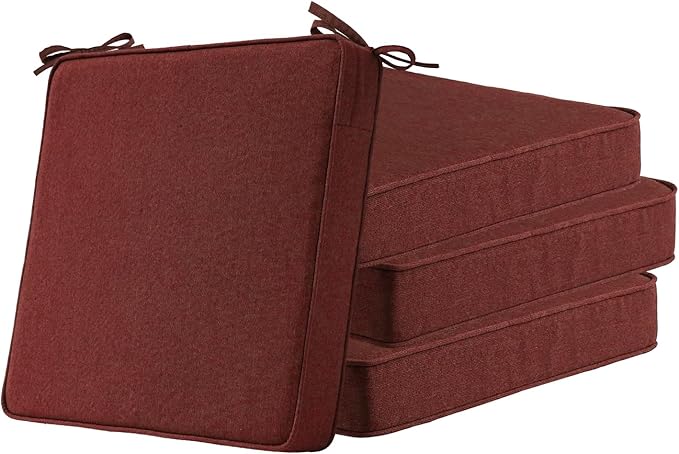 Sunbrella Square Corner Seat Cushions, Indoor Outdoor Water Repellent Universal by Unimatta