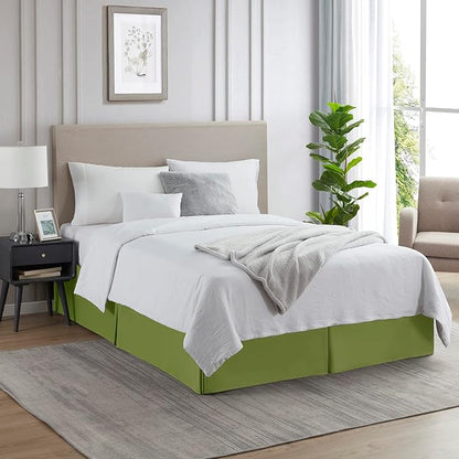 Nestl Calla Green Full Bed Skirt - Image 4