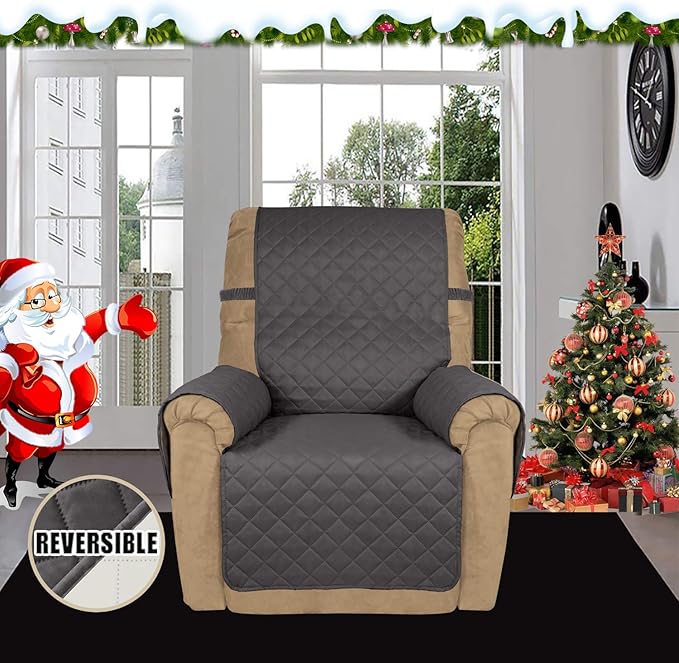 Easy-Going Recliner Sofa Slipcover Reversible Sofa Cover Water Resistant Couch - Image 2