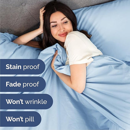 Queen Size 4 Piece Sheet Set - Image 5