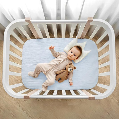 lulumoon Muslin Bassinet Sheets - Image 5