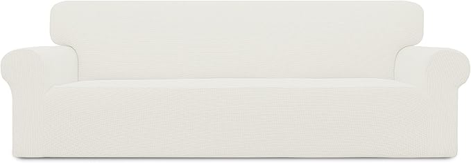 Easy-Going Stretch 4 Seater Sofa Slipcover 1-Piece Sofa Cover Furniture by Easy-Going