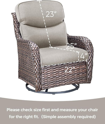 Pop 22x25/22x24 Outdoor Furniture Cushions Set of 6 - Image 3