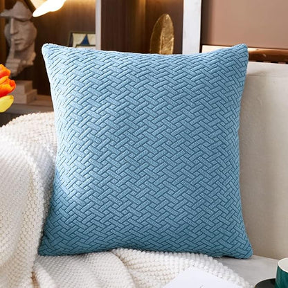 Throw Pillow Covers Couch Pillows Covers Wear-Resistant Universal Stretch - Image 2