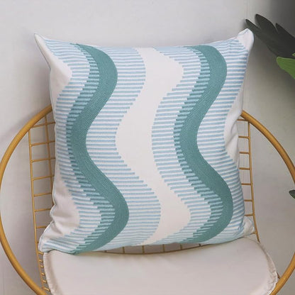 1 PCS Embroidered Throw Pillow Cover Cotton Decorative Square Cushion Cases - Image 6
