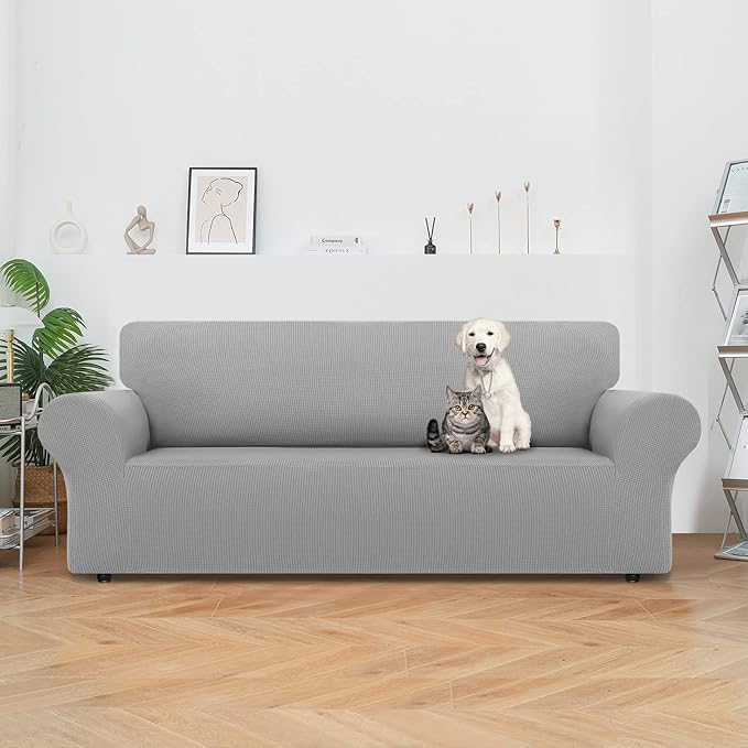 LURKA Stretch Sofa Slipcovers 1 Piece Couch Covers - Image 2