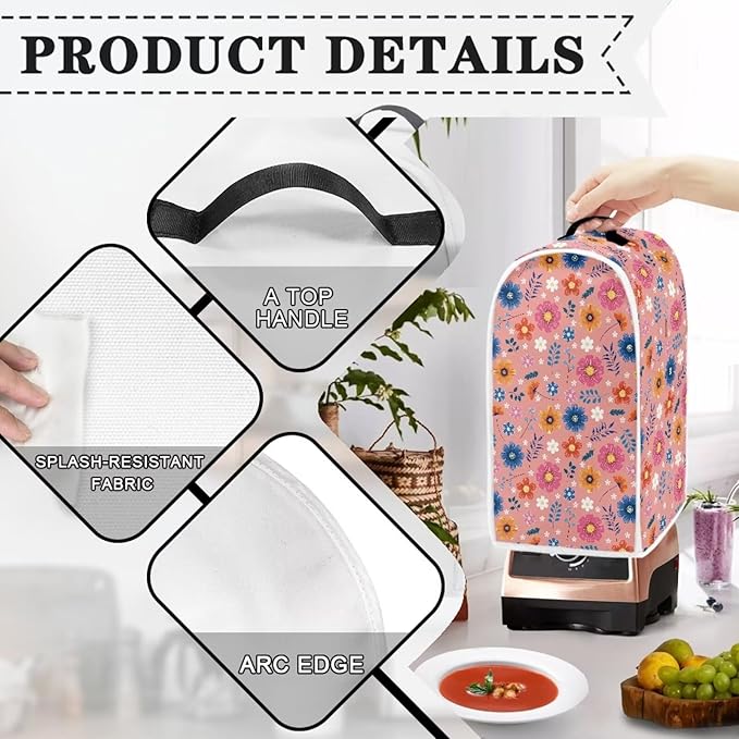 Blender Dust Cover Stand Mixer or Coffee Maker Appliance Cover, Anti - Image 4