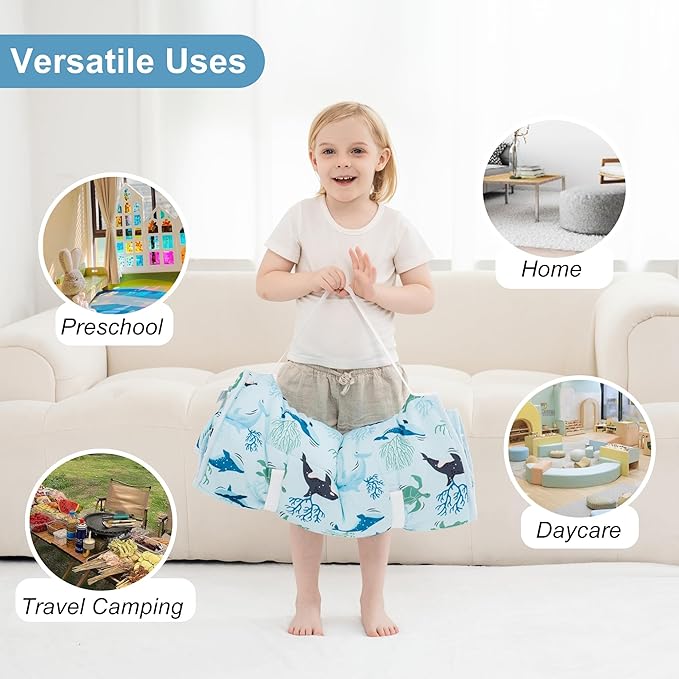 Viviland Toddler Nap Mat, Rolled Sleeping Mats - Image 6