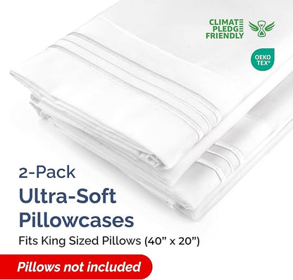King Pillow Cases Set of 2 - Image 2