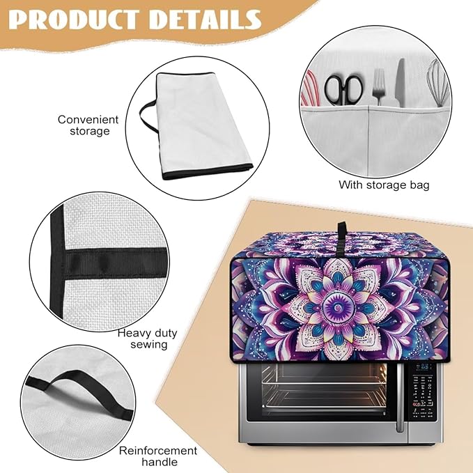 Countertop Convection Oven Cover Dust Protection Air Fryer Toaster Oven Covers - Image 5